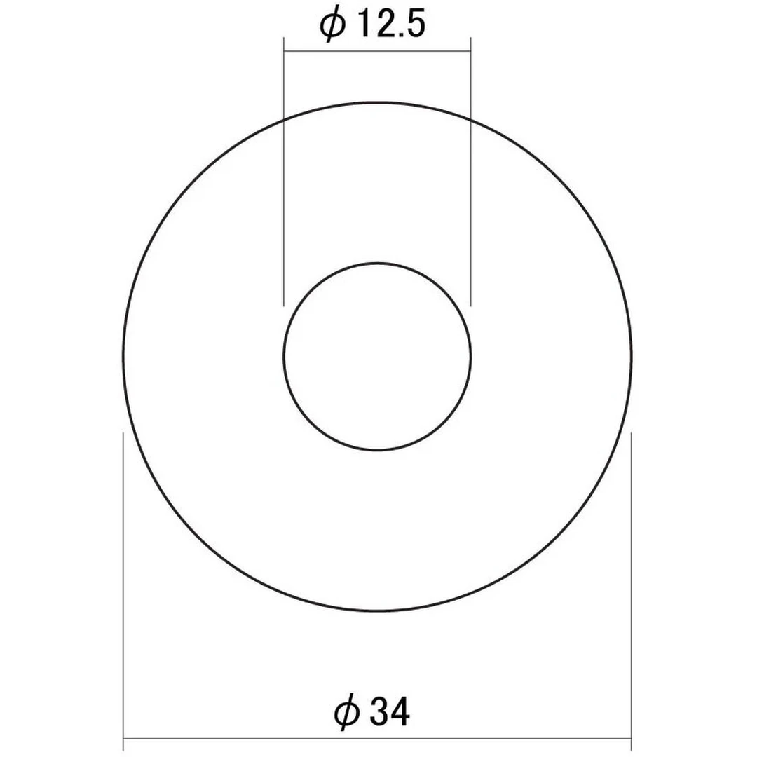 Накладка переключателя Hosco LP-SW-B Bk for Les Paul