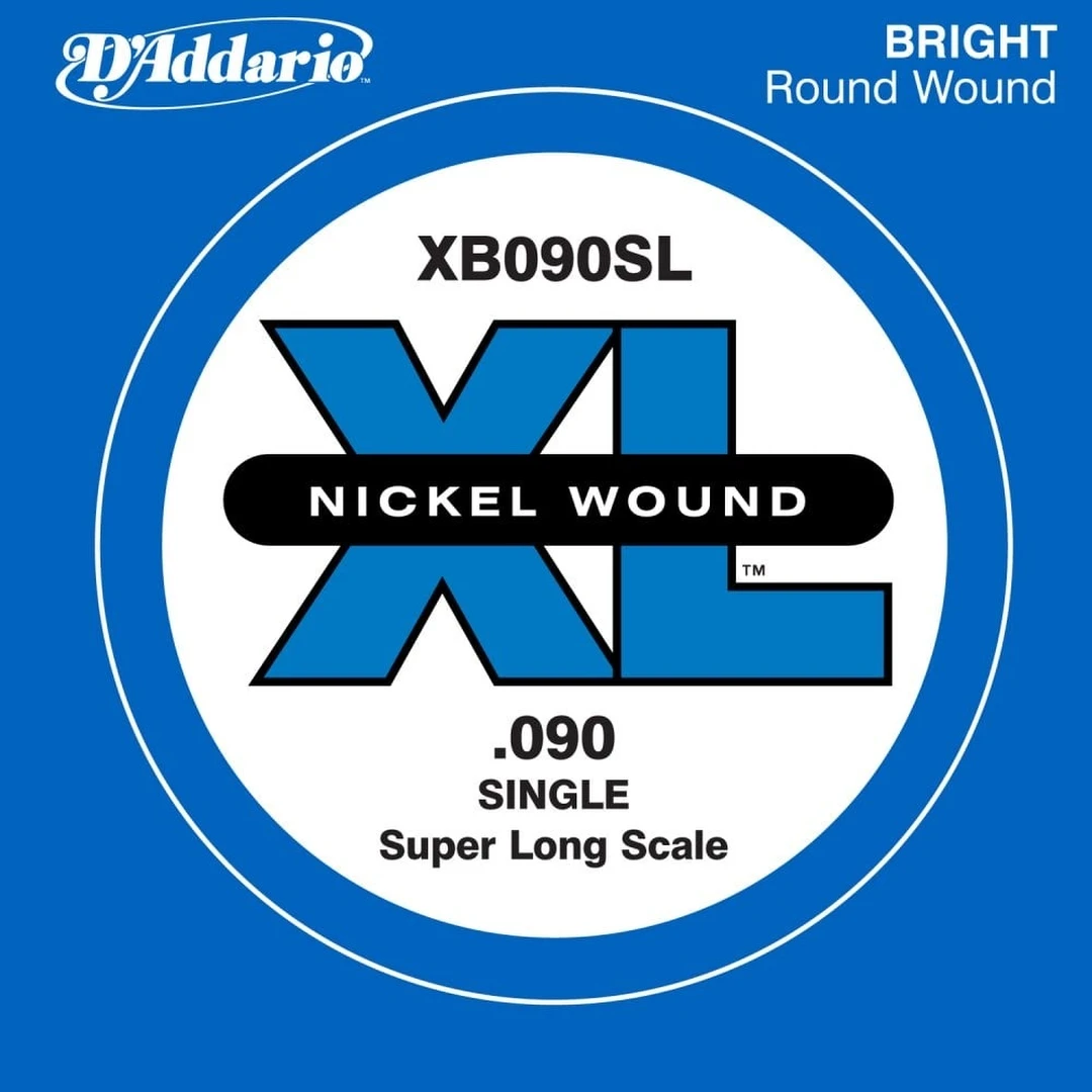 Струна для бас-гитары D'Addario XB090SL Nickel Wound
