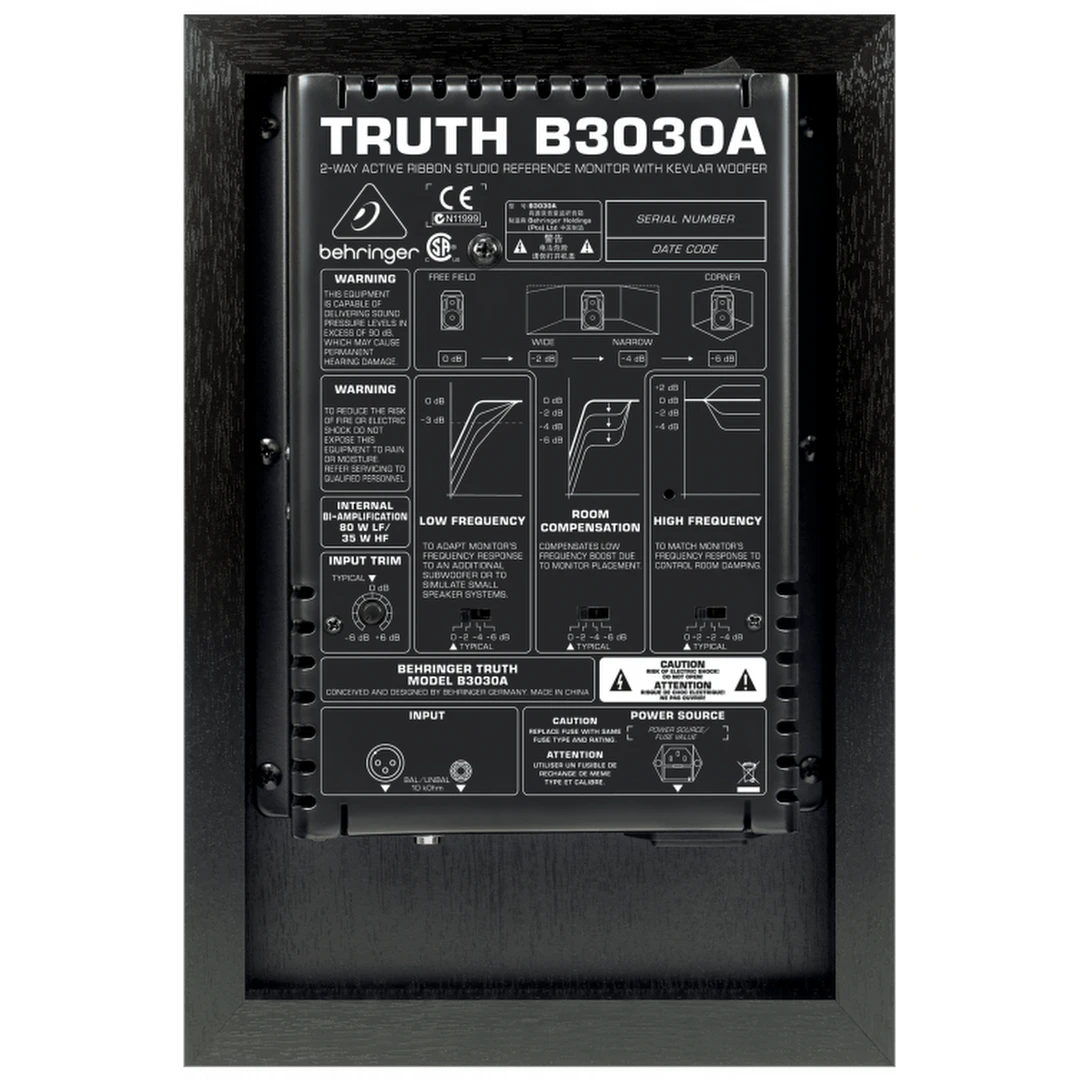 Студийные мониторы Behringer TRUTH B3030A