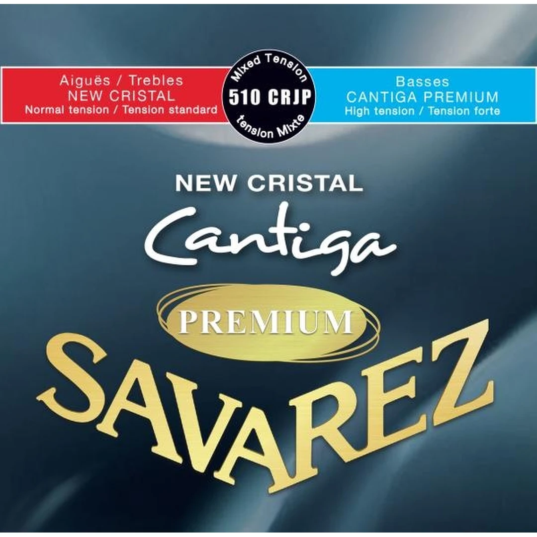 Струны для классической гитары Savarez 510CRJP New Cristal Cantiga Premium Mixed Tension