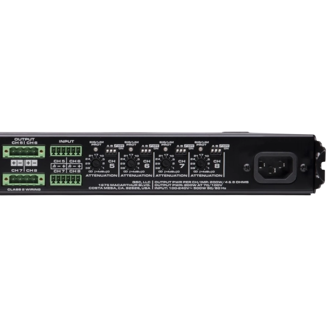 Усилитель QSC MP-A80V