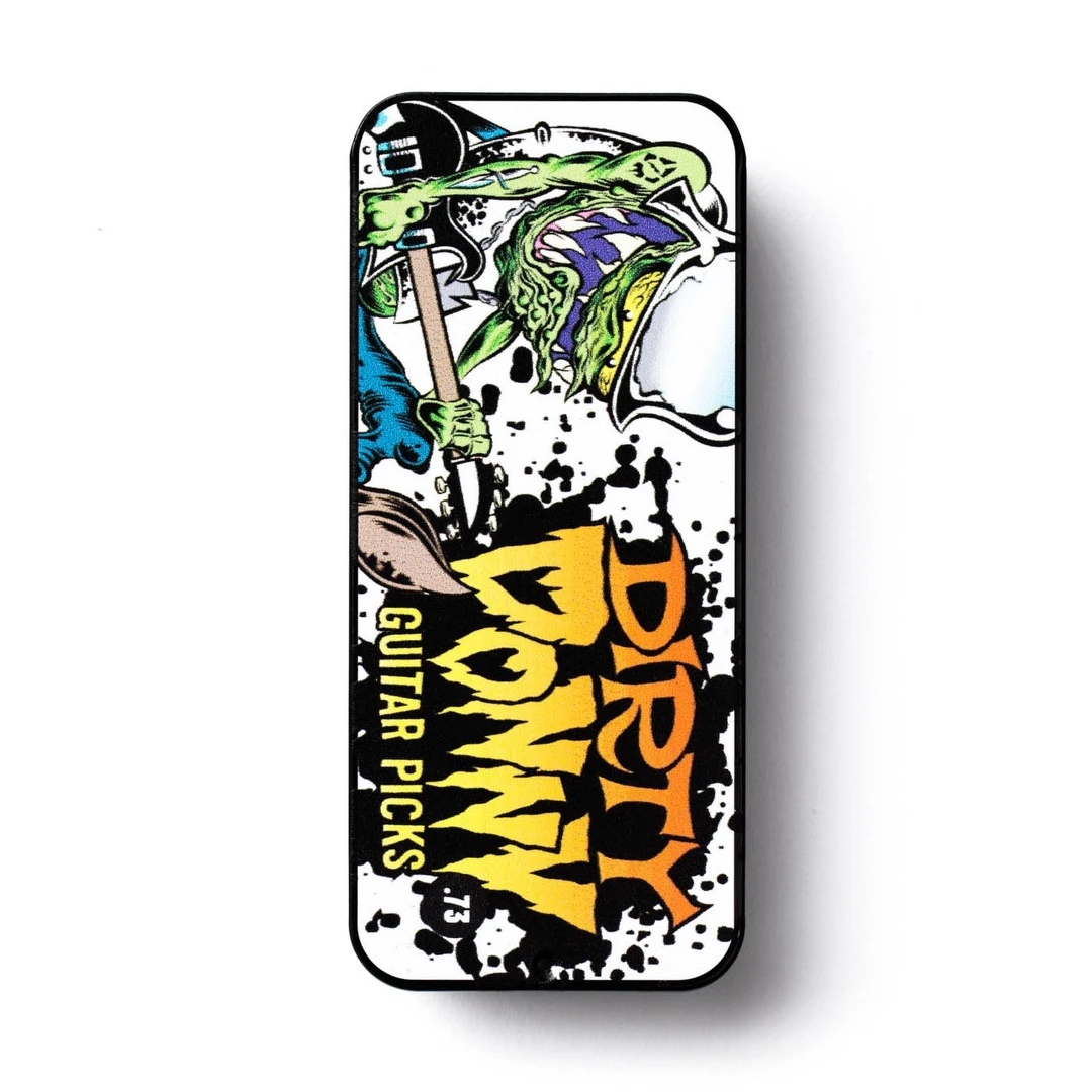 Набор медиаторов Dunlop BL111T.73 Dirty Donny 1 Blackline Art Picks