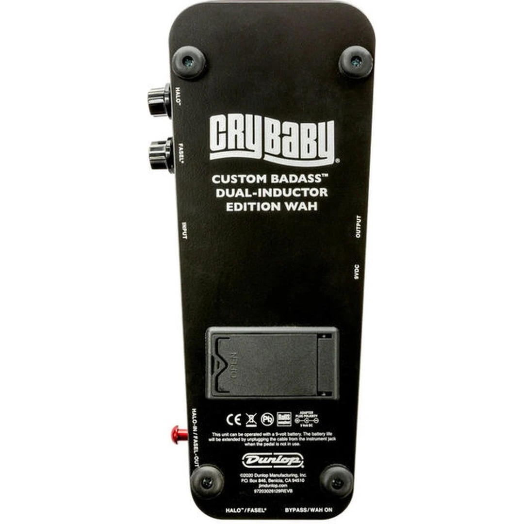 Педаль эффектов Dunlop GCB65 Cry Baby Custom Badass Dual-Inductor Edition Wah