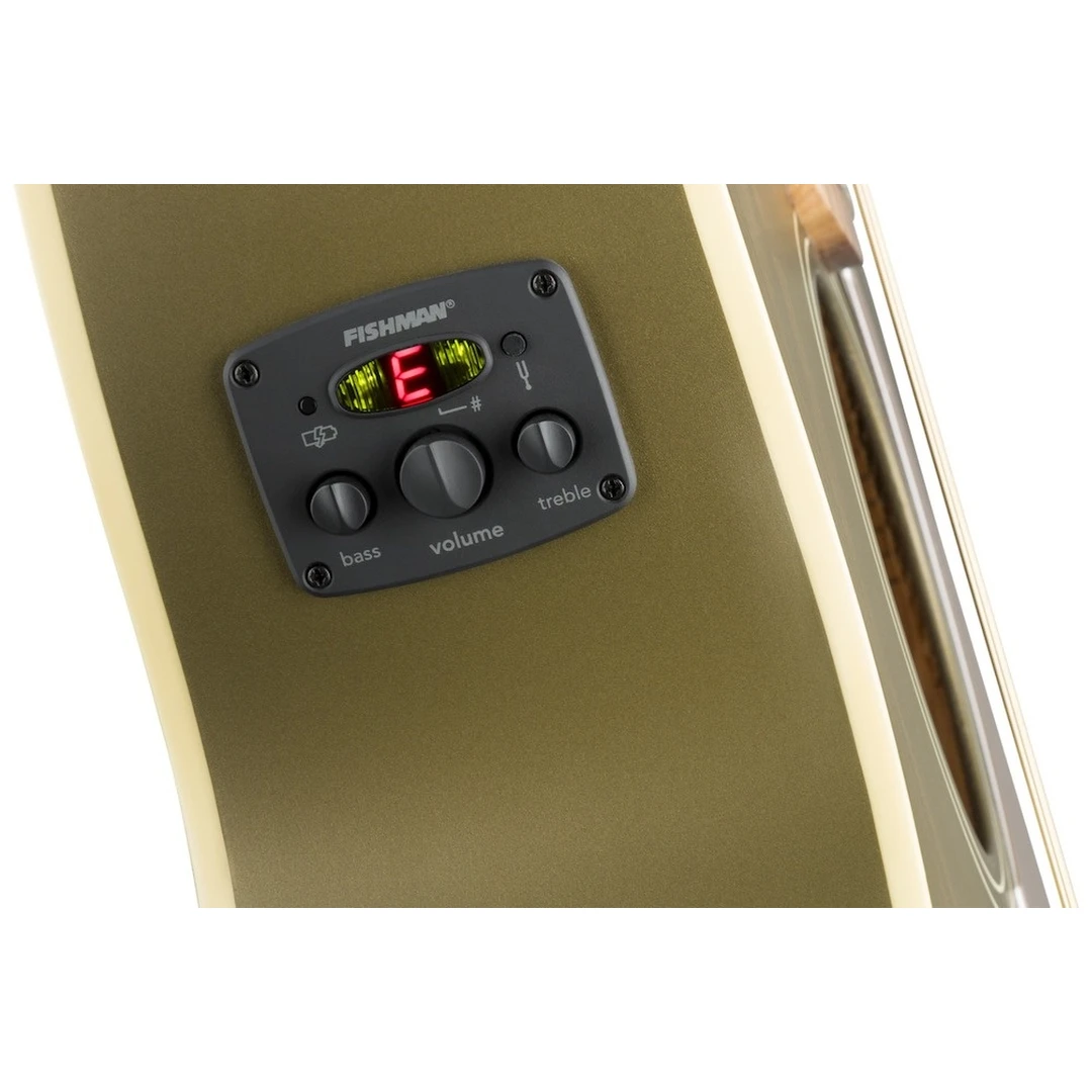 Электроакустическая гитара Fender Newporter Player Olive Satin