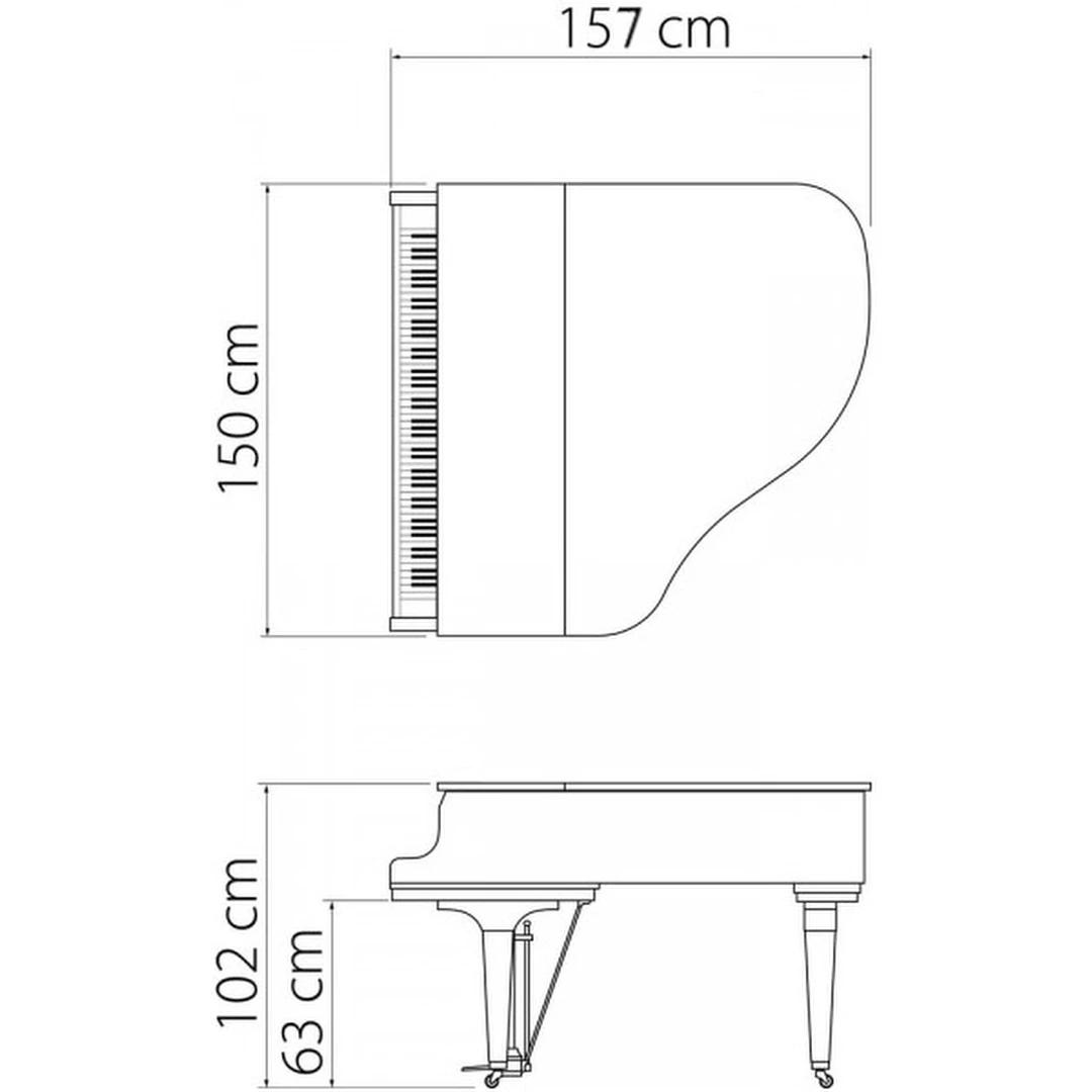 Рояль Kawai GL-20 M/PEP
