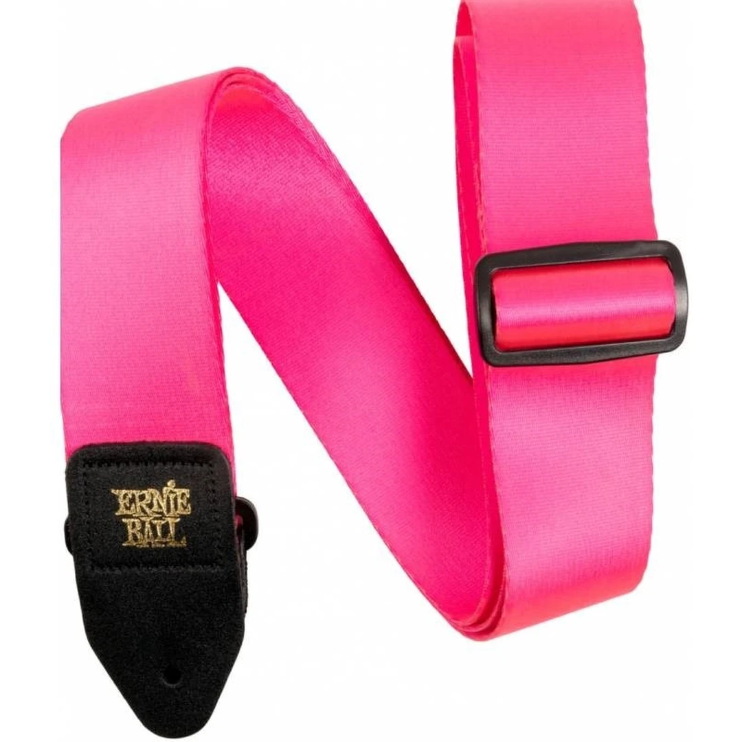 Ремень для гитары Ernie Ball Neon Pink Premium 5321