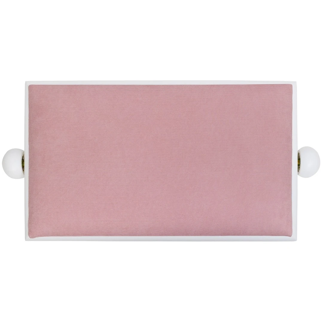 Банкетка Rockdale Rhapsody 131 SV White Pink