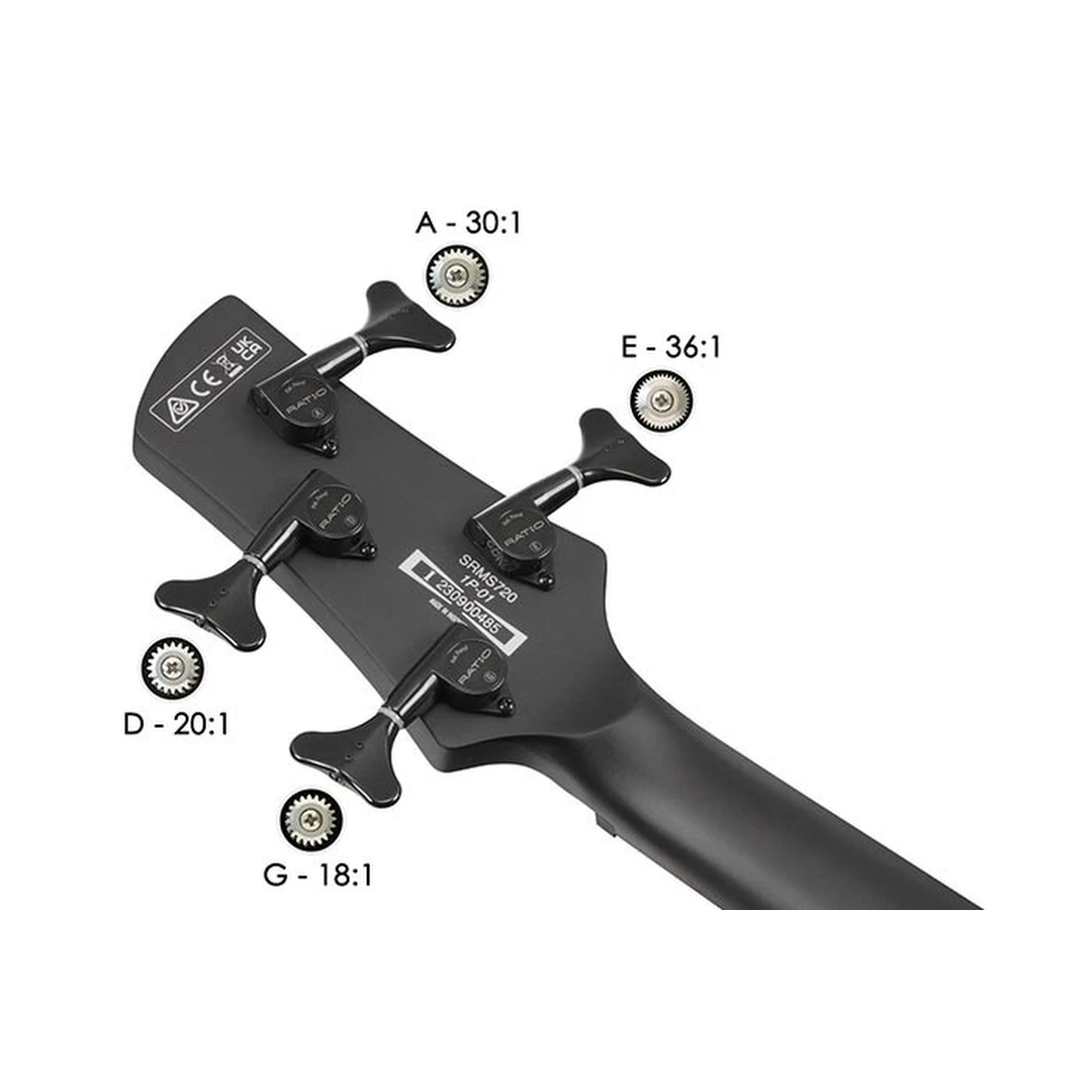 Бас-гитара Ibanez SRMS720-BCM