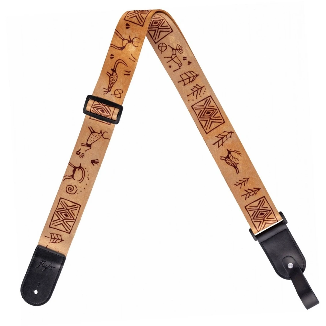 Ремень для гитары Flight FSG-50 Cave