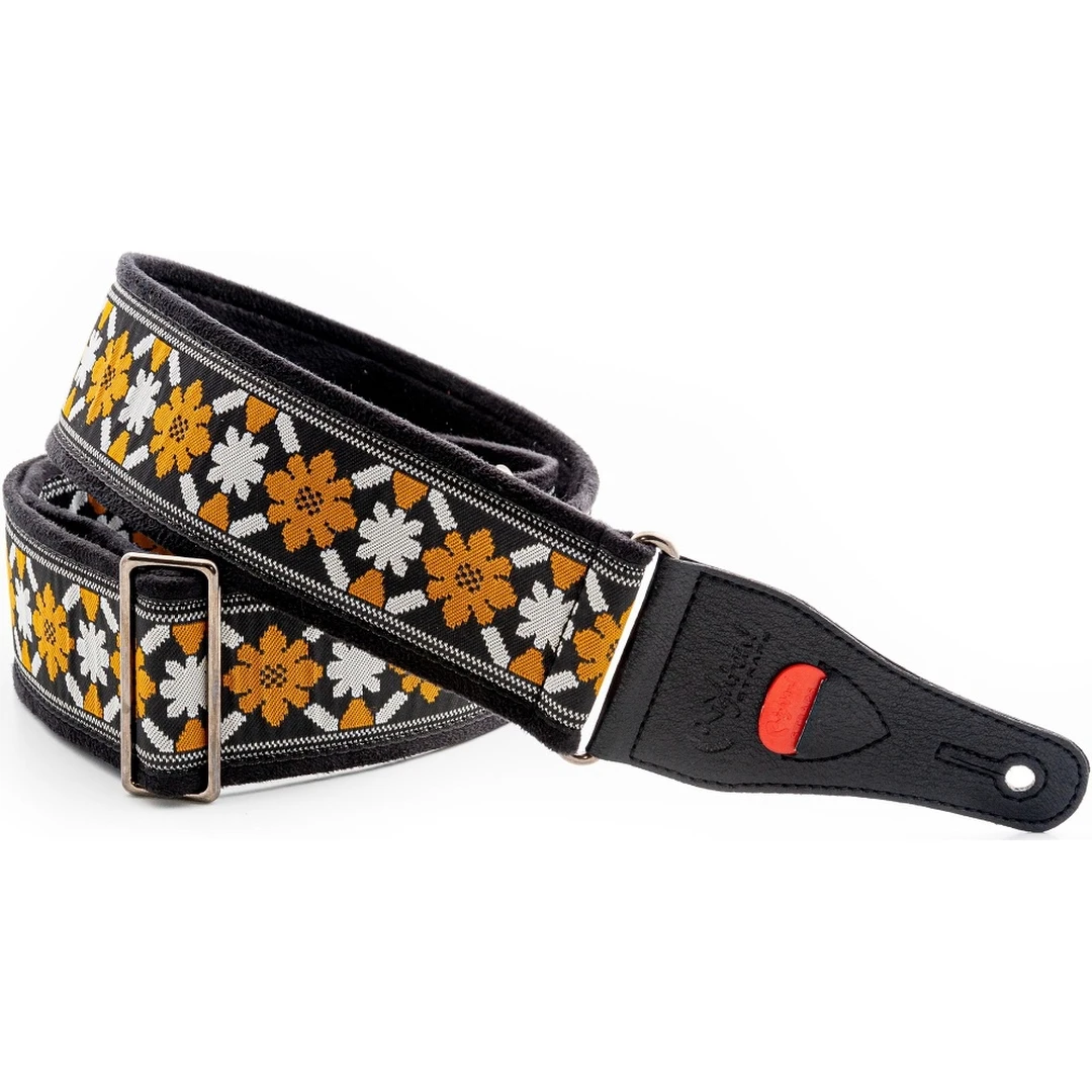 Ремень для гитары RightOn Straps Standard Plus Legend Casino Black