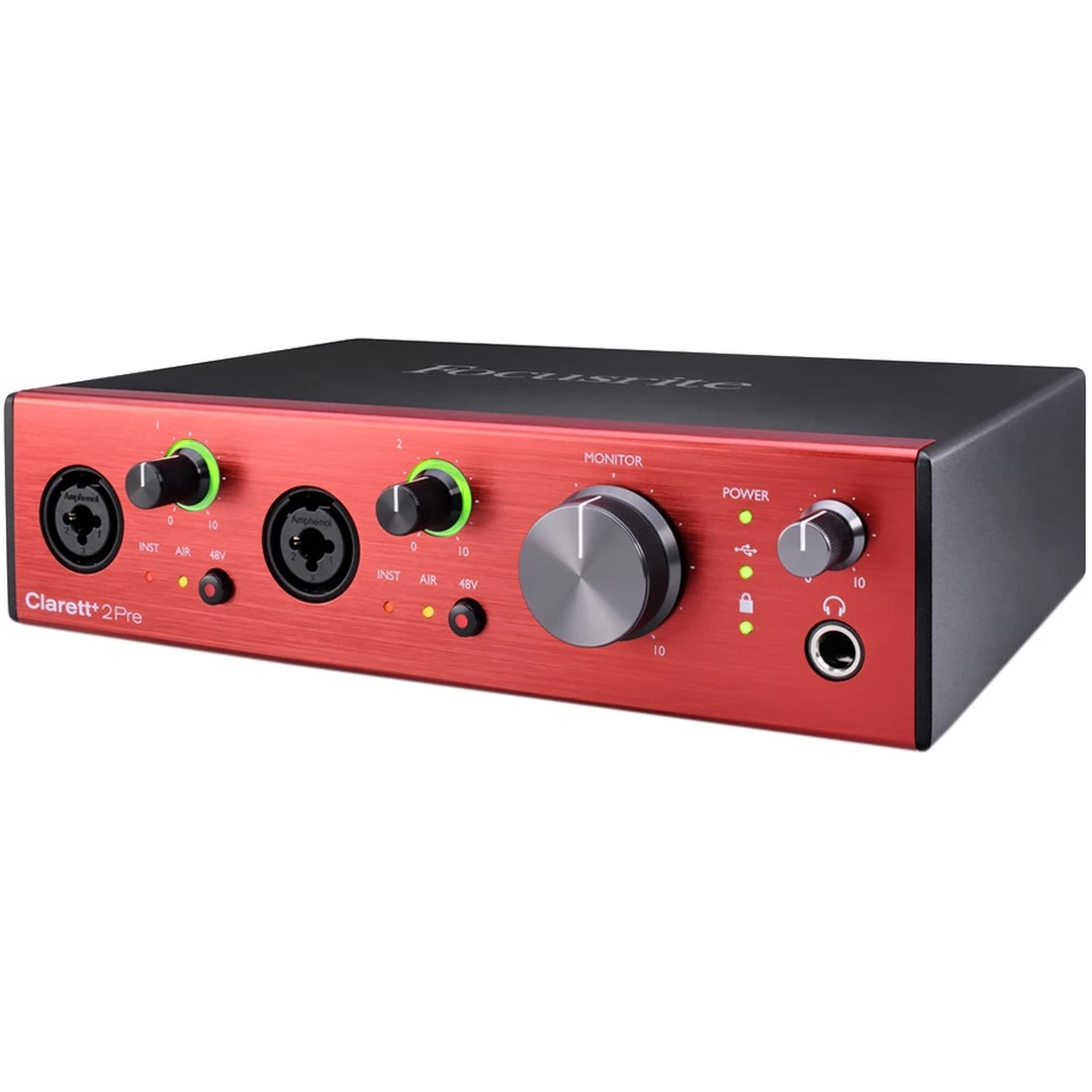 Аудиоинтерфейс Focusrite Clarett+ 2Pre