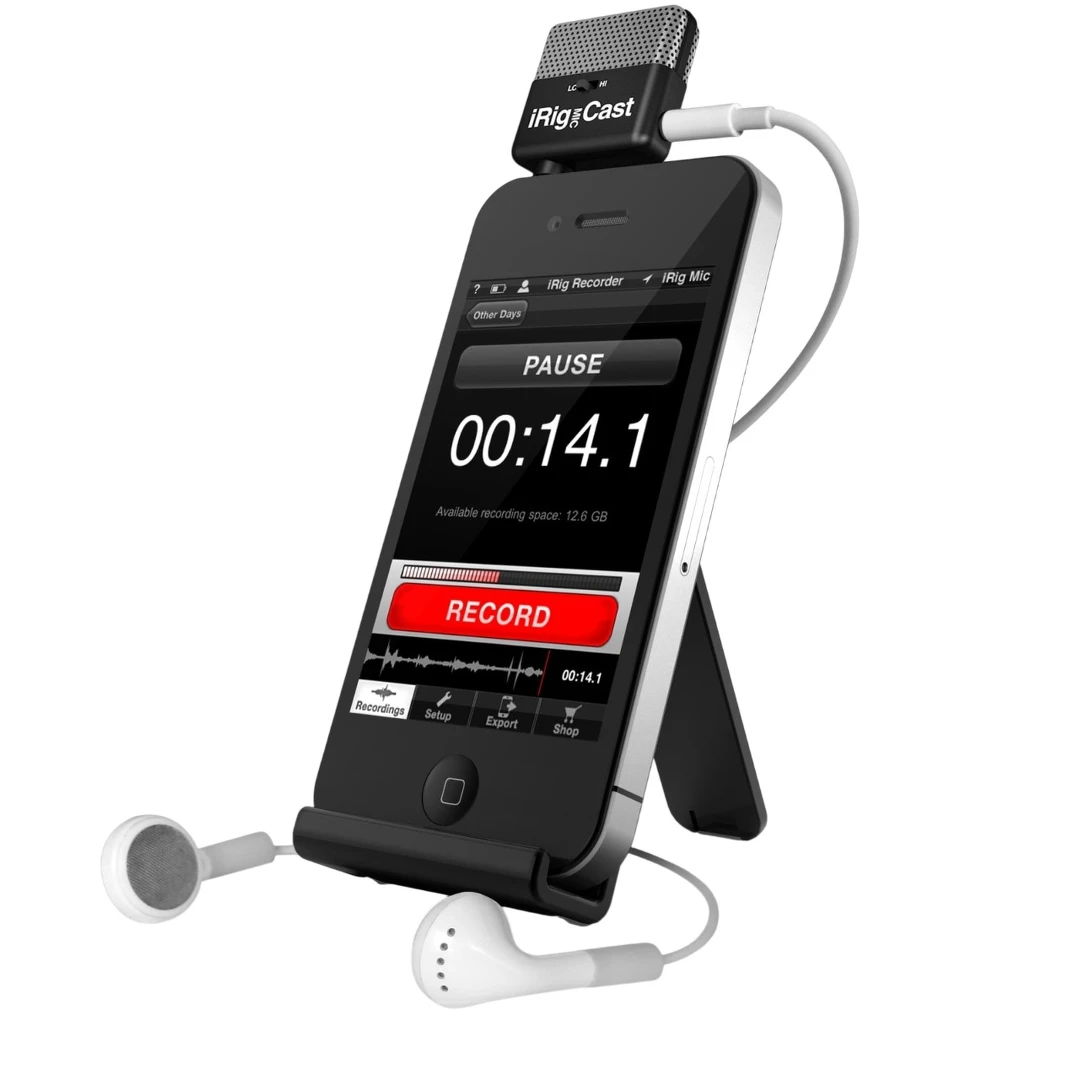 Микрофон для мобильных устройств IK Multimedia iRig Mic Cast