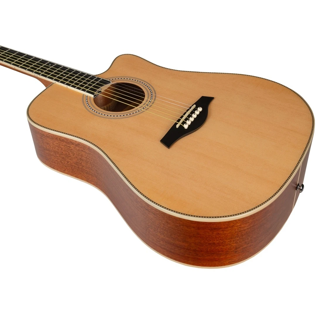 Акустическая гитара Rockdale Aurora D7 C NAT Satin