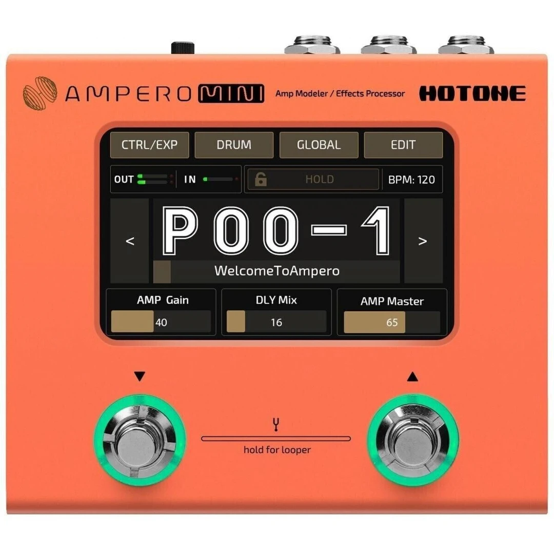 Процессор эффектов Hotone Ampero Mini Orange