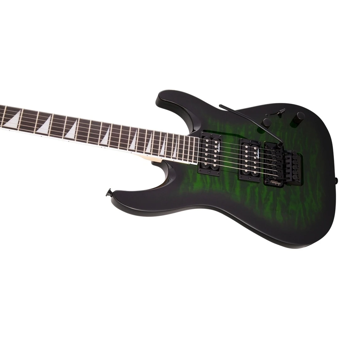 Электрогитара Jackson JS32Q Dinky Arch Top DKA AH Transparent Green Burst