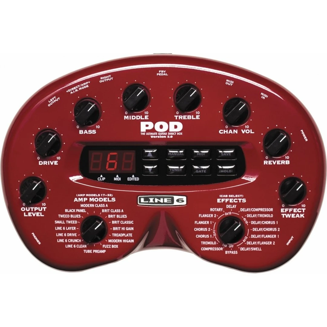 Процессор эффектов Line 6 Pod 2.0