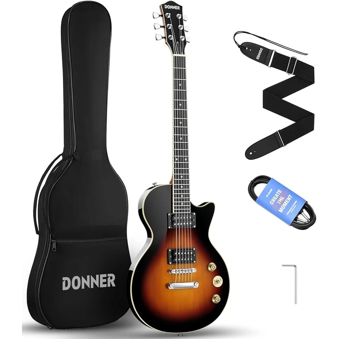 Электрогитара Donner LP-124 Sunburst