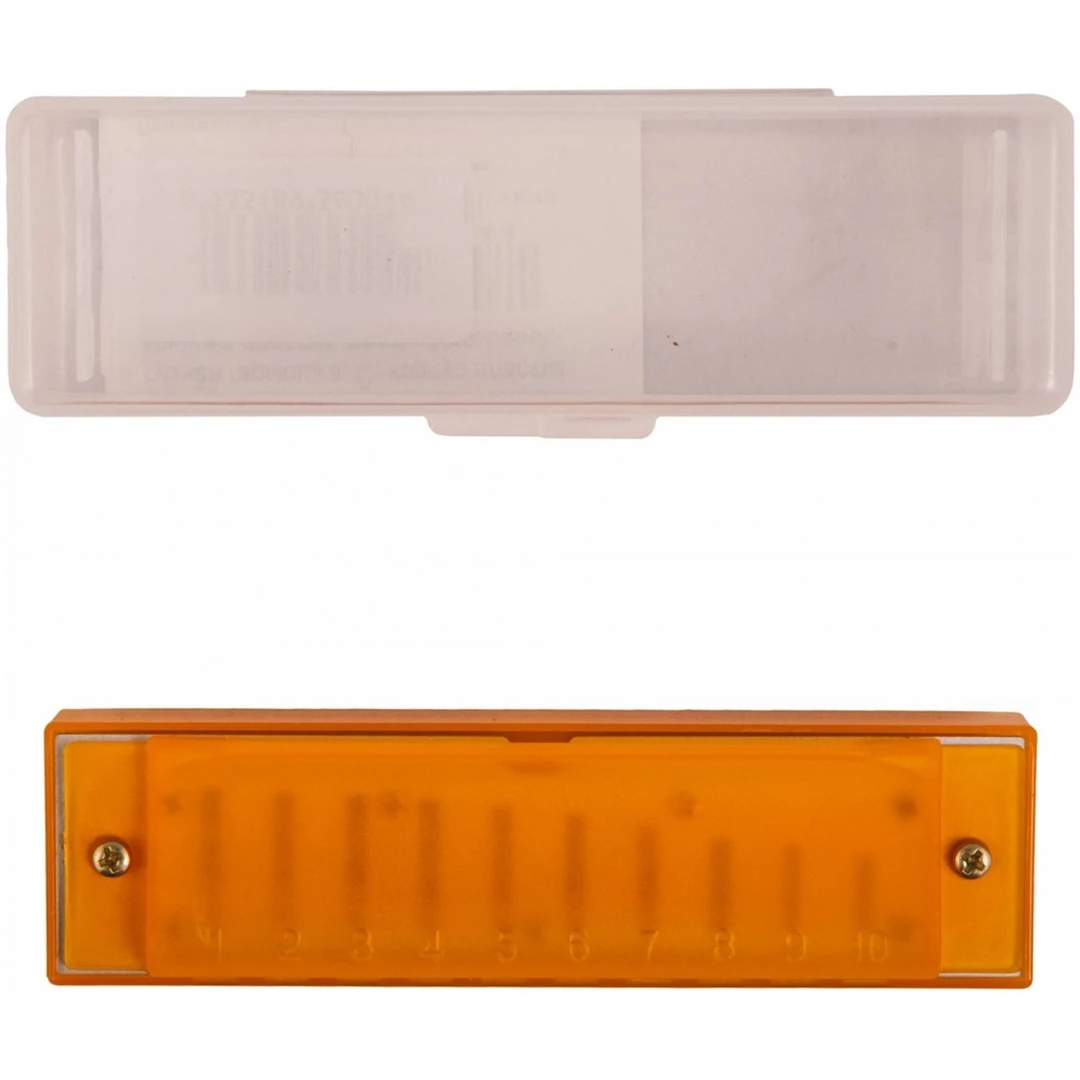 Губная гармошка Bee DF10A-3 Orange