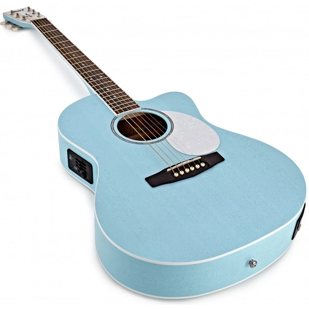 Электроакустическая гитара Cort Jade Classic Sky Blue Open Pore w/bag
