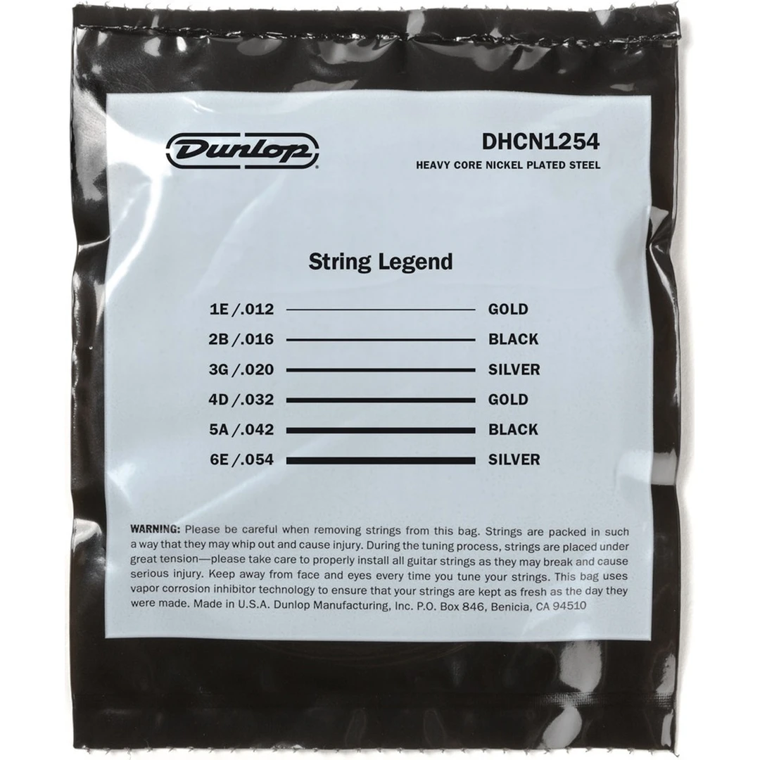 Струны для электрогитары Dunlop DHCN1254 12-54