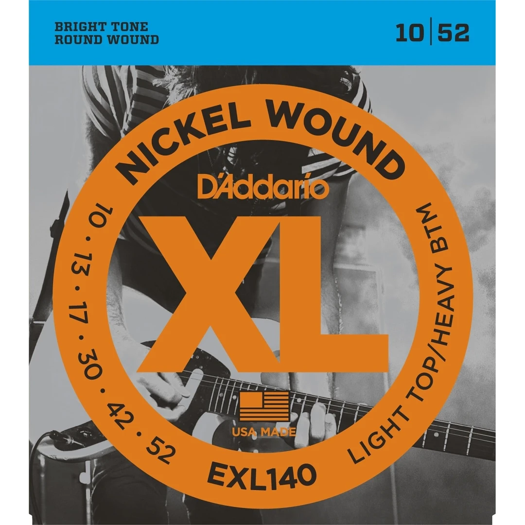Струны для электрогитары D'Addario EXL140 10-52