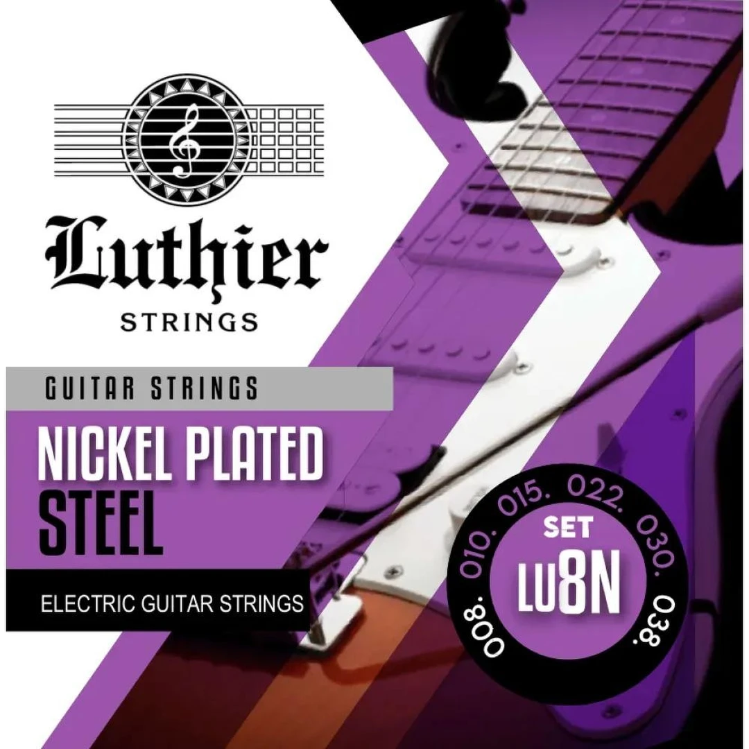 Струны для электрогитары Luthier LU-8N 8-38