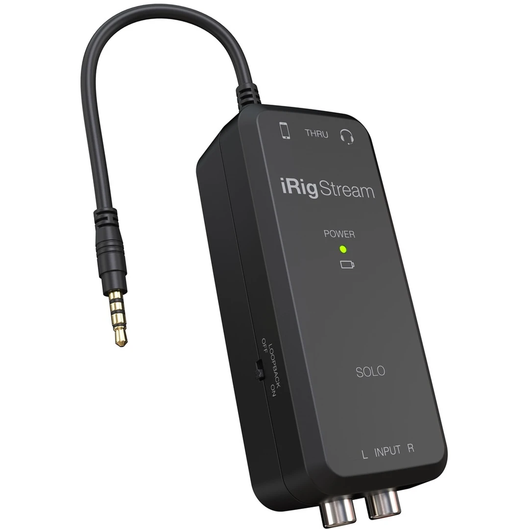 Аудиоинтерфейс IK Multimedia iRig Stream Solo