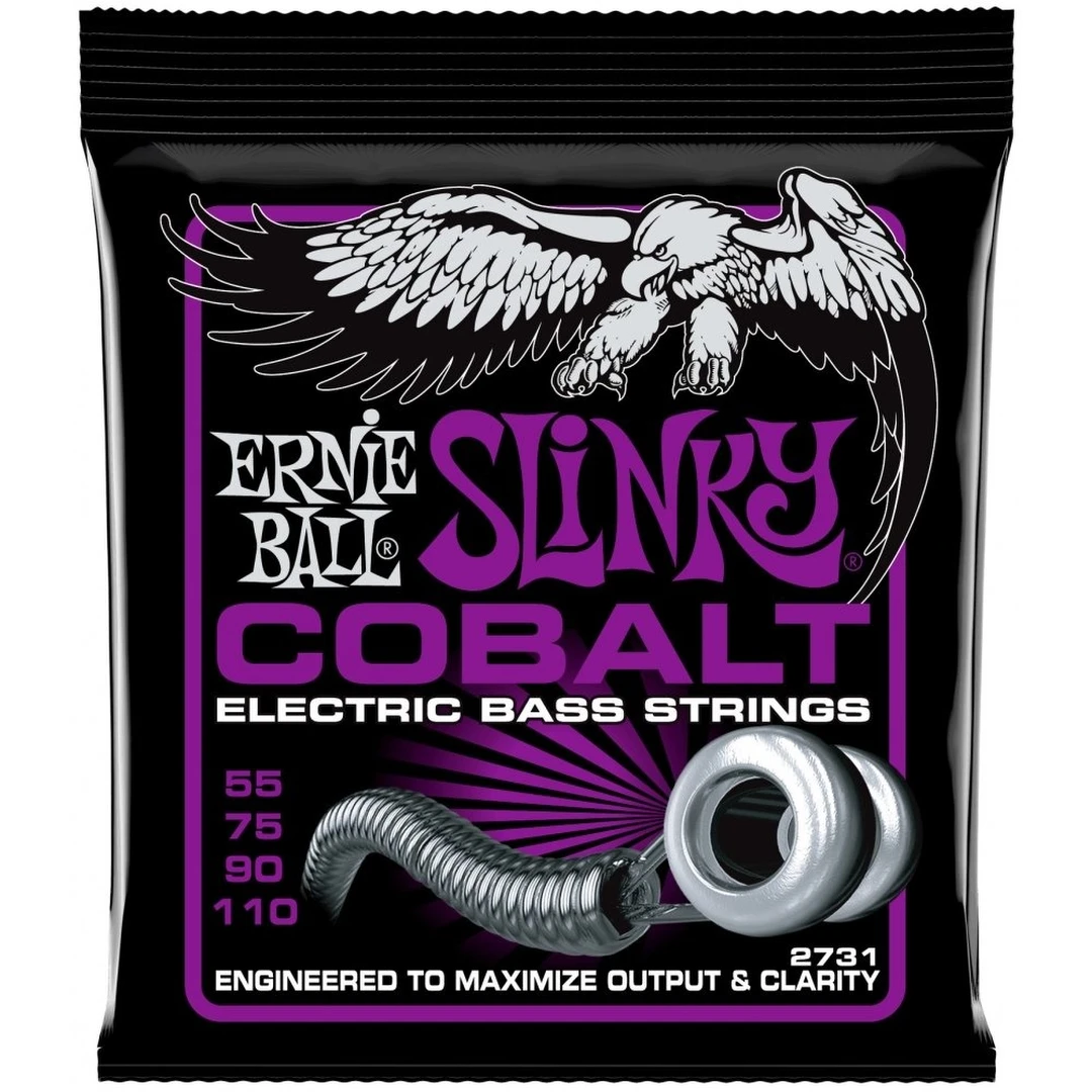 Струны для бас-гитары Ernie Ball 2731 Cobalt 55-110