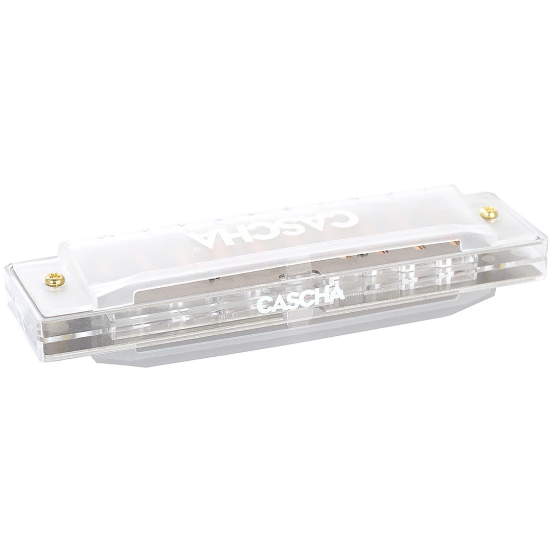 Губная гармошка Cascha HH 2277 Fun Blues C Transparent