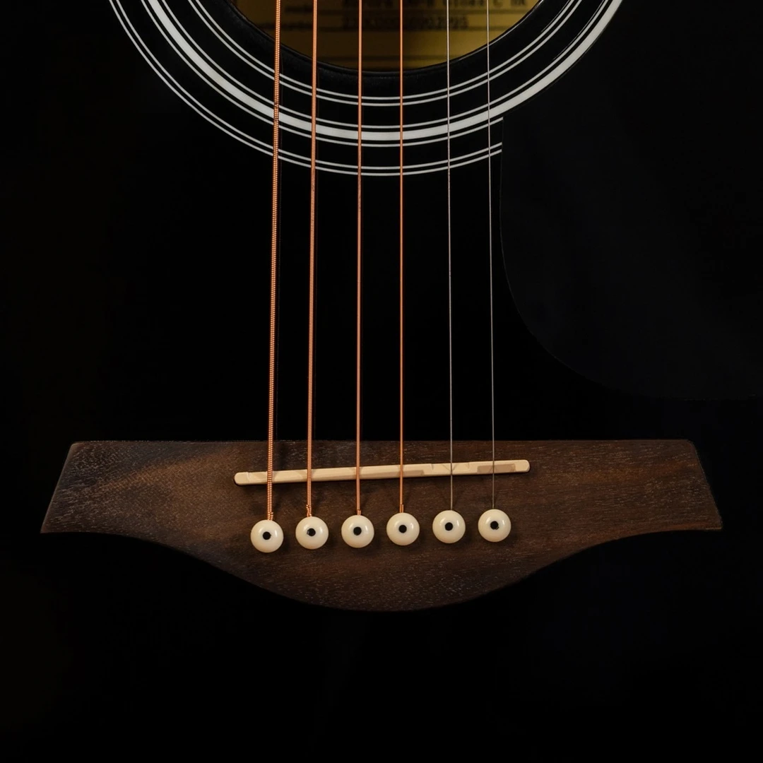 Электроакустическая гитара Rockdale Aurora D6 C BK E Gloss