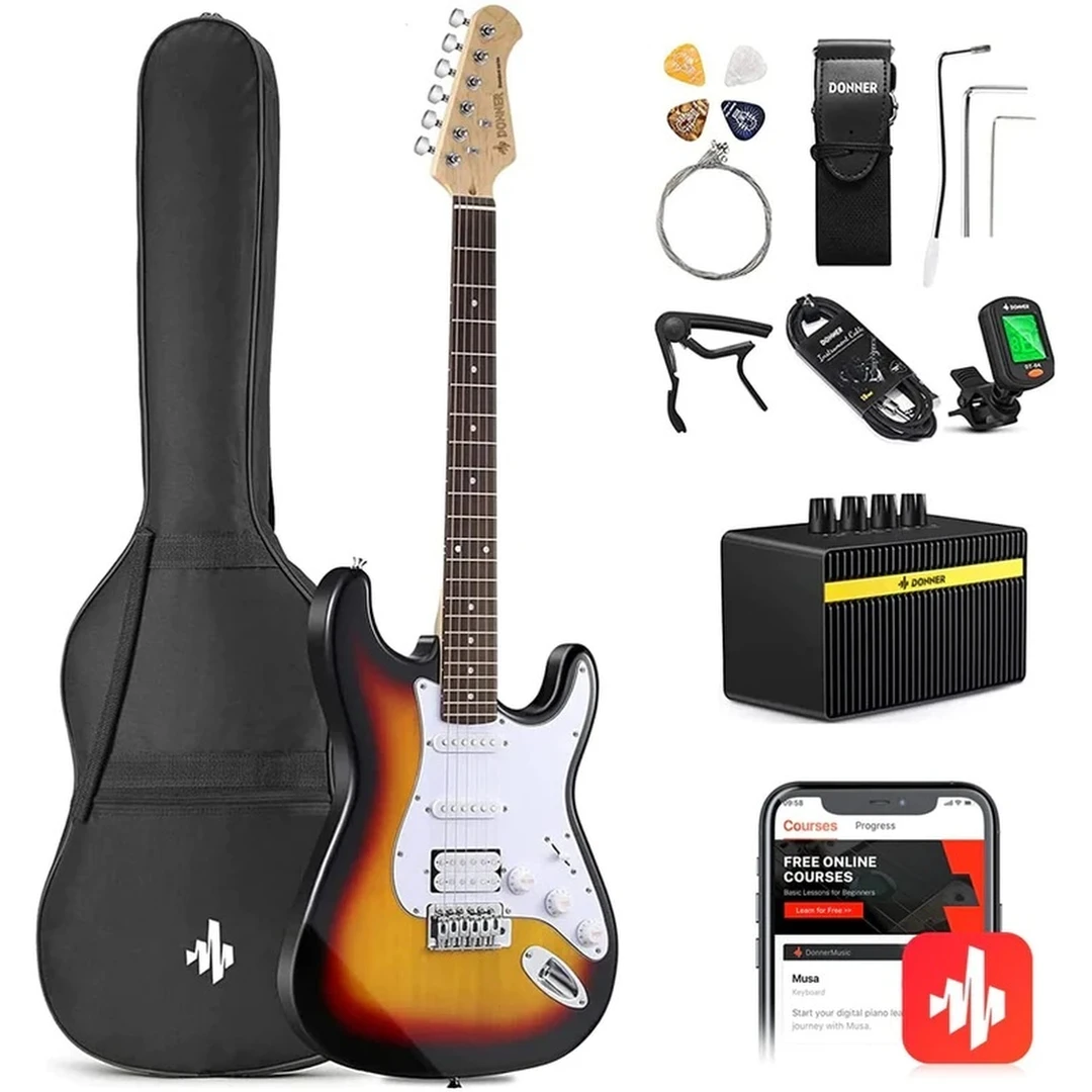 Электрогитара Donner DST-100 Sunburst