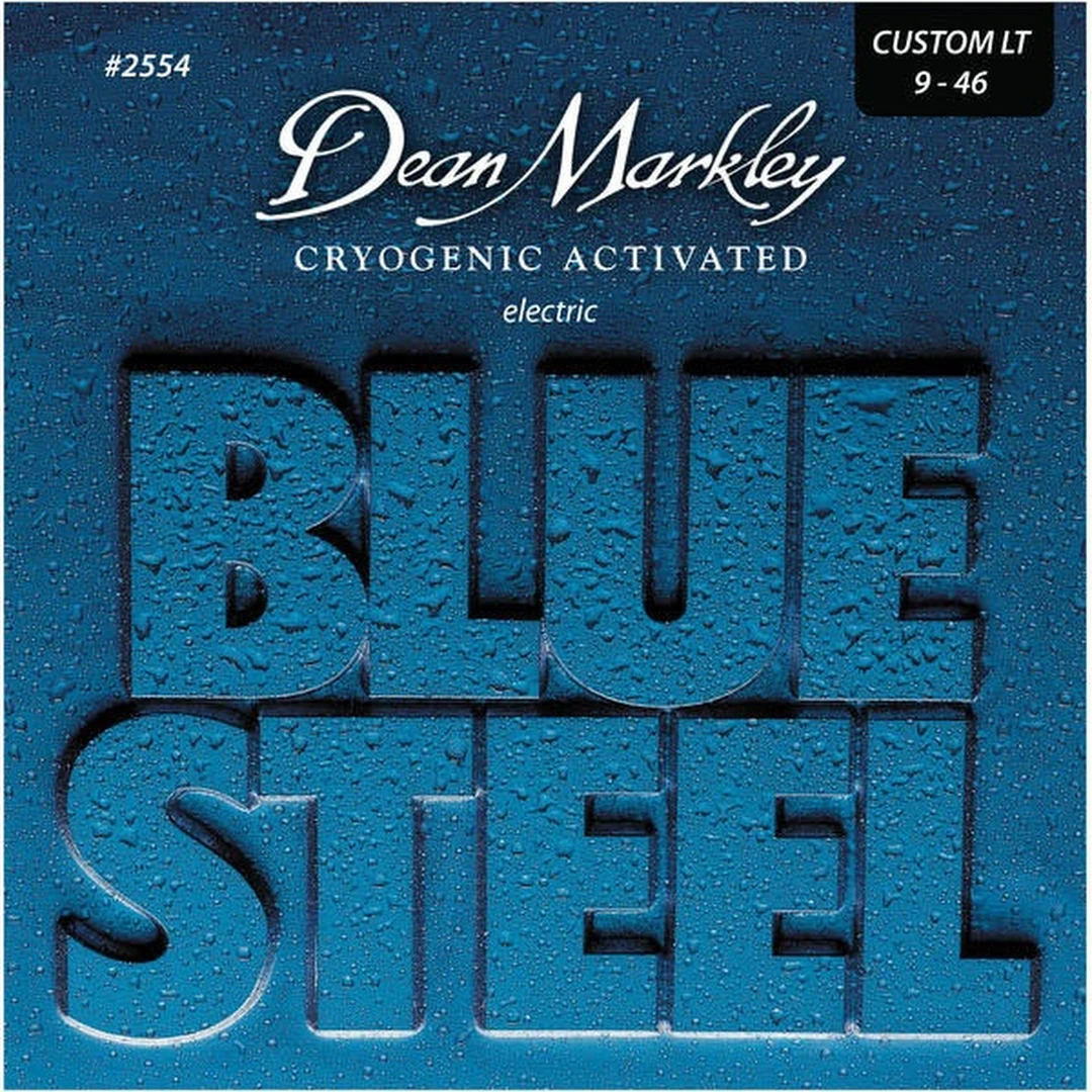 Струны для электрогитары Dean Markley 2554 Blue Steel 9-46