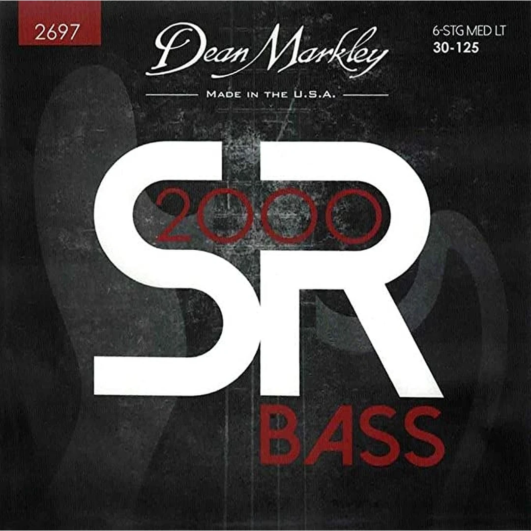 Струны для бас-гитары Dean Markley 2697 SR2000 30-125 6-Strings