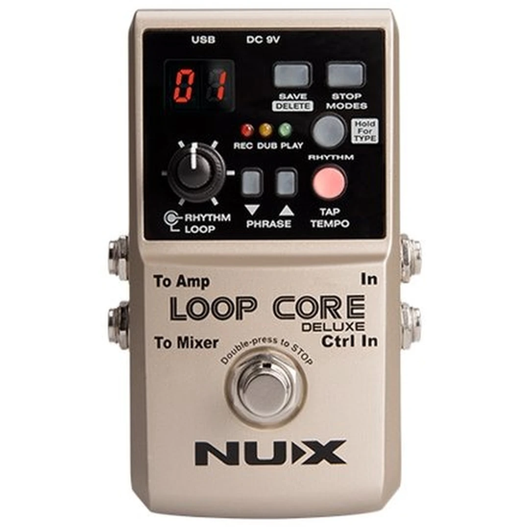 Педаль эффектов и футсвитч Nux Loop Core Deluxe Bundle