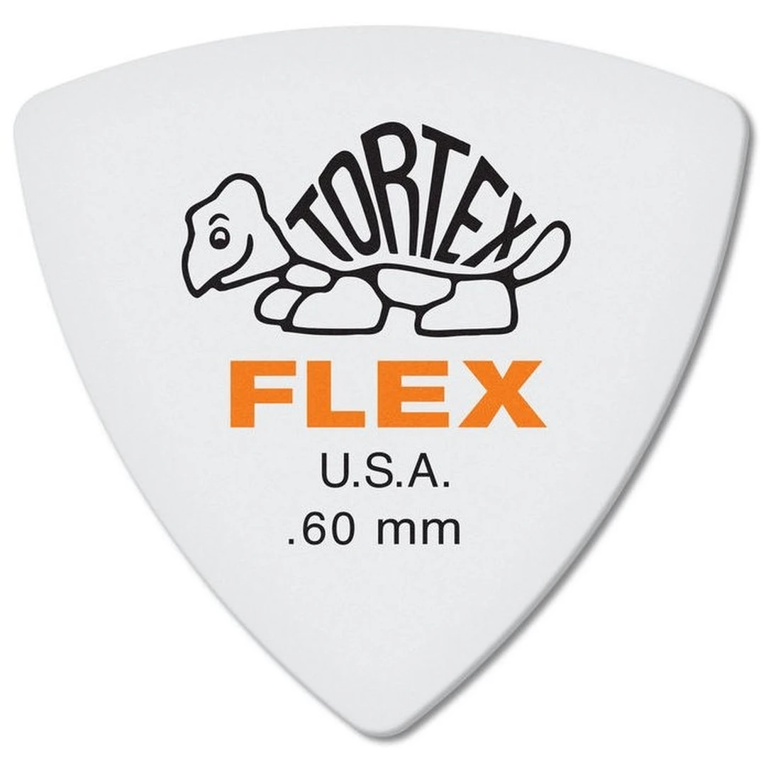 Медиатор Dunlop 456R.60 Tortex Flex Triangle 0.60