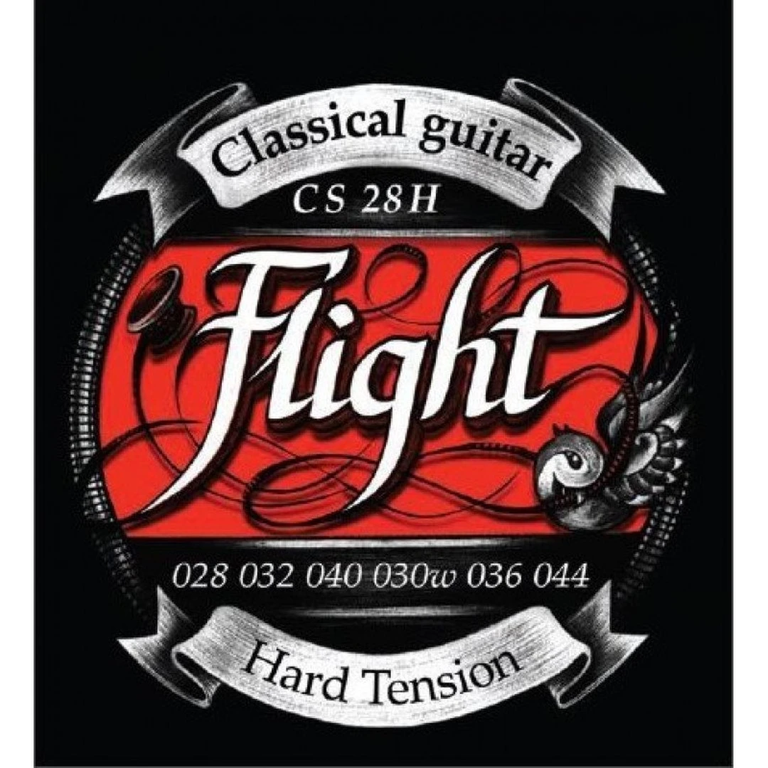 Струна для классической гитары Flight CS28H/2 Hard Tension