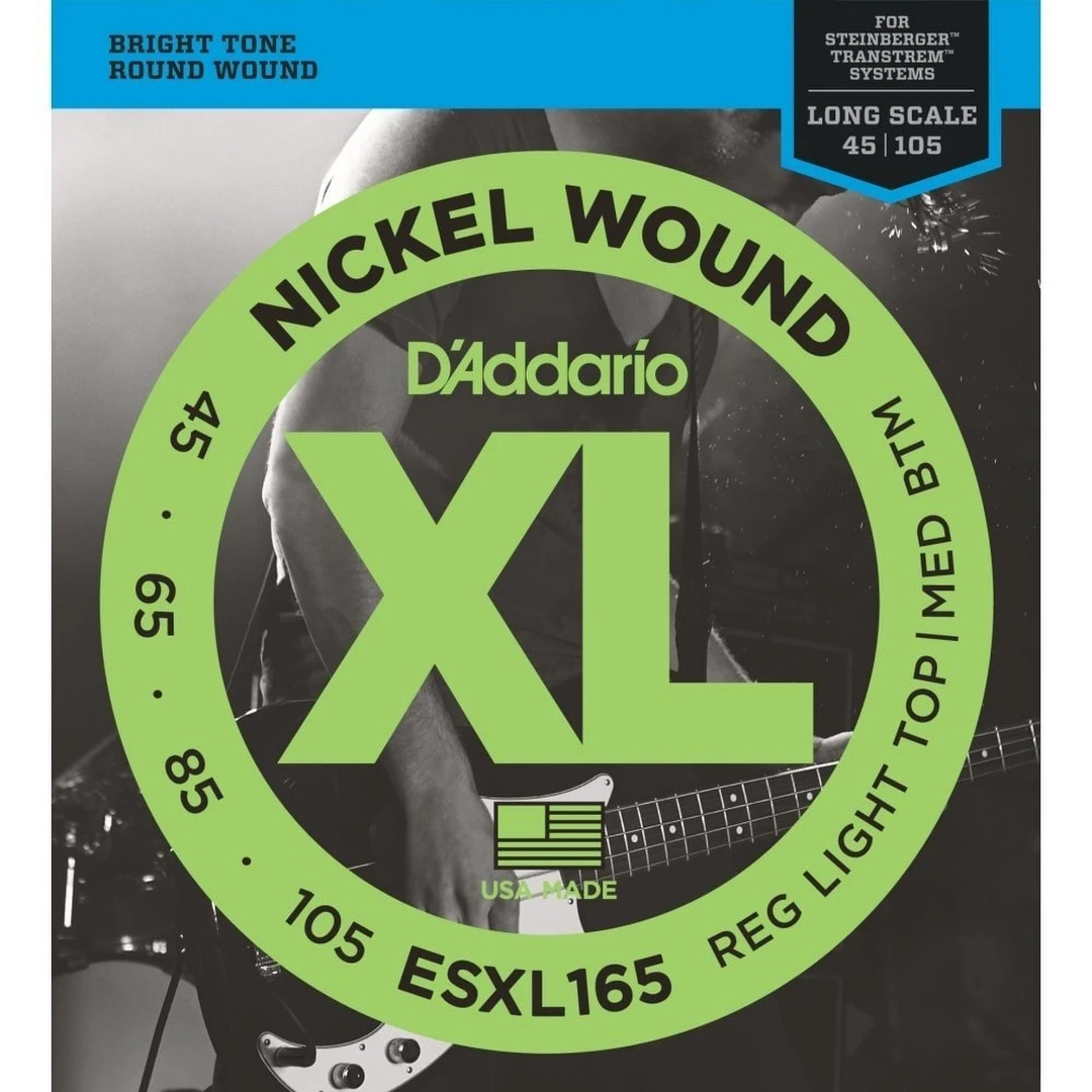 Струны для бас-гитары D'Addario ESXL165 45-105