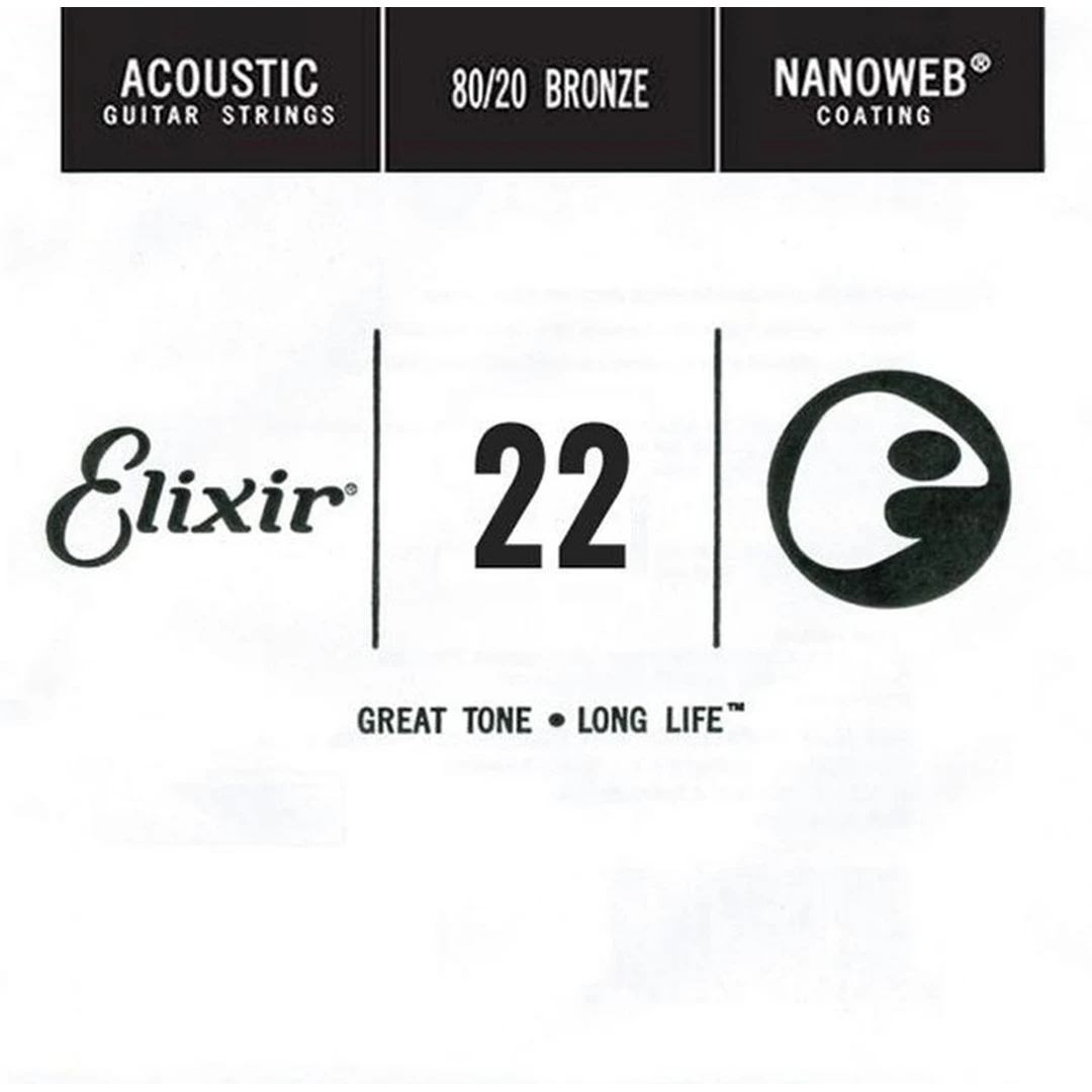 Струна для акустической гитары Elixir 15122 .022