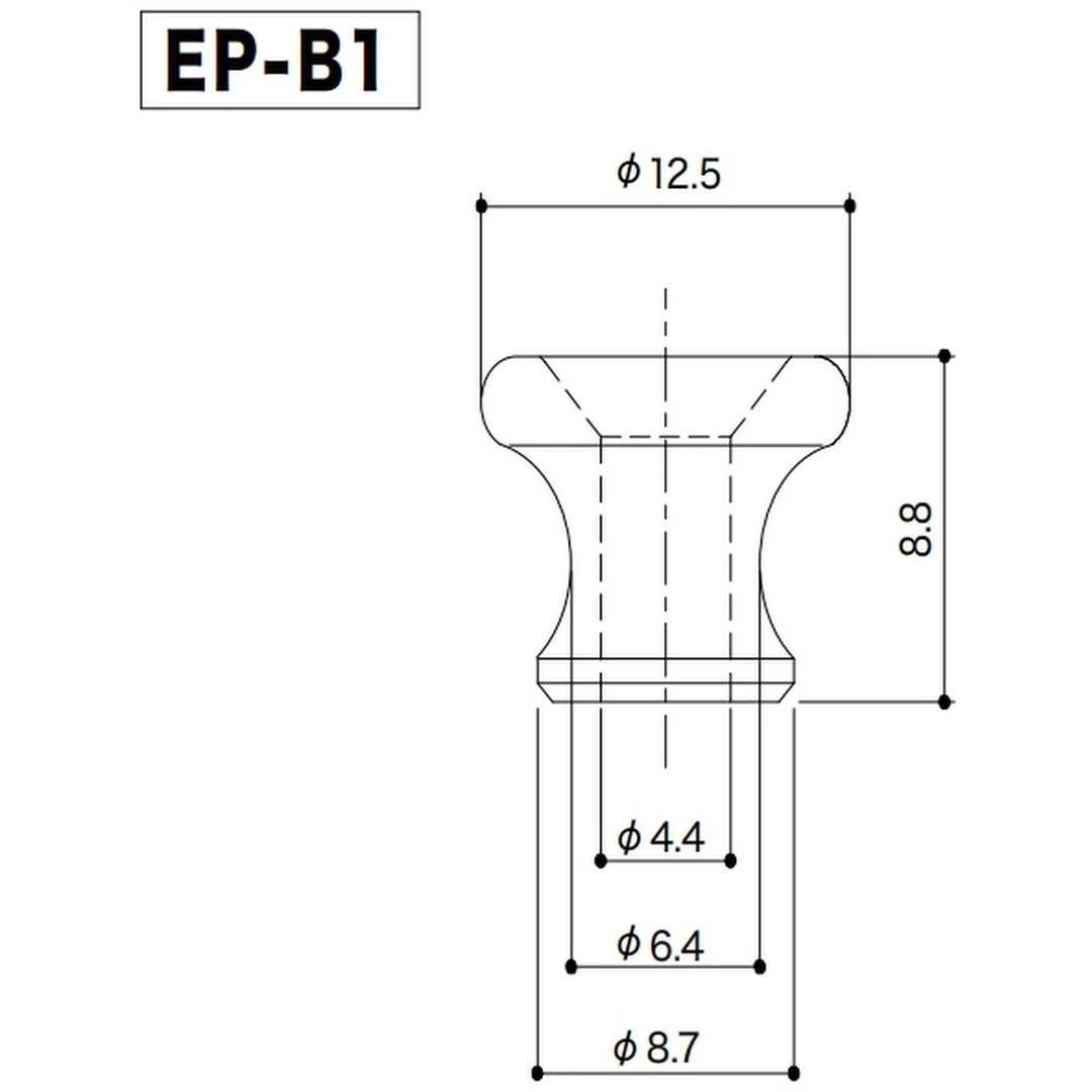 Пуговицы для ремня Gotoh EP-B1 C