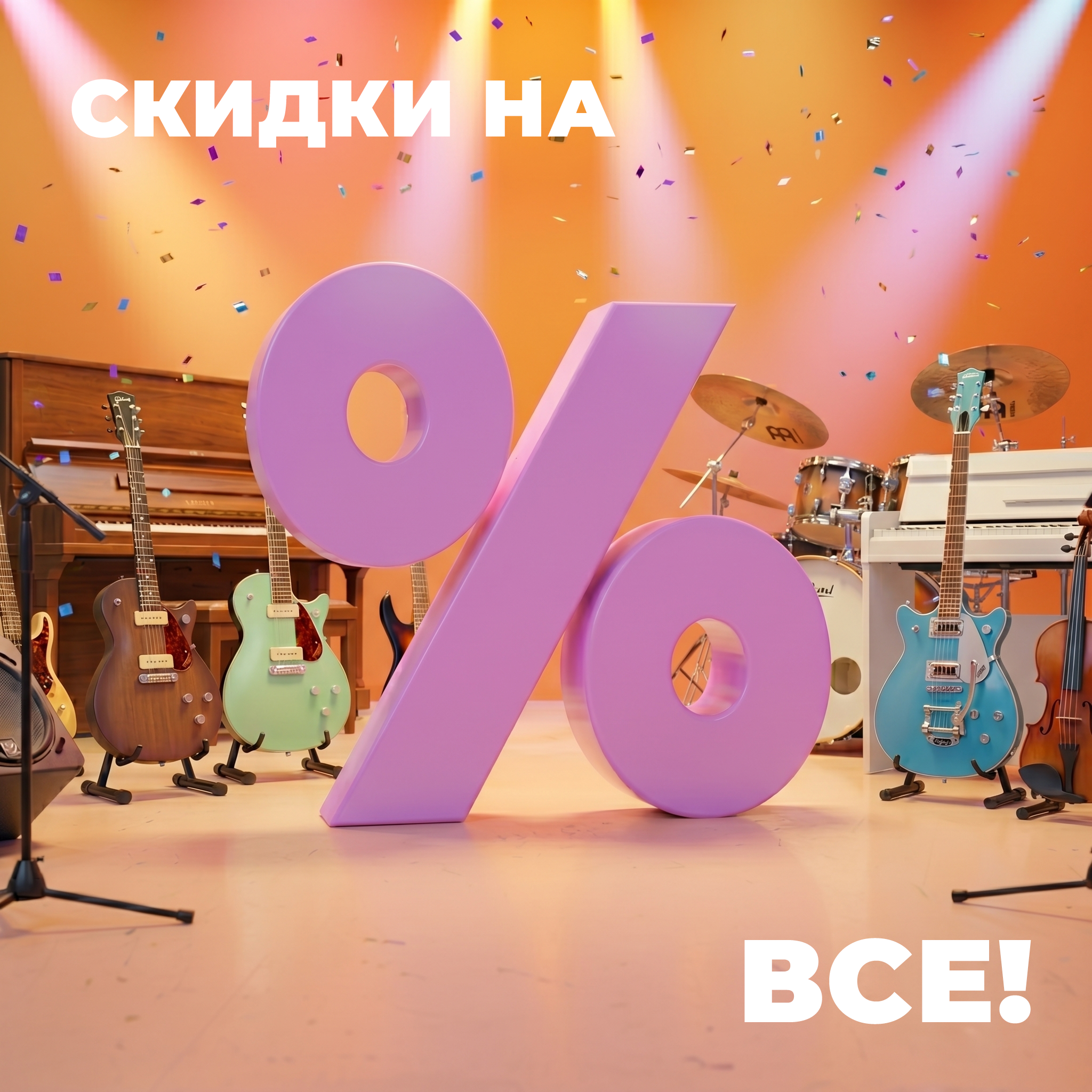 Скидки на все товары
