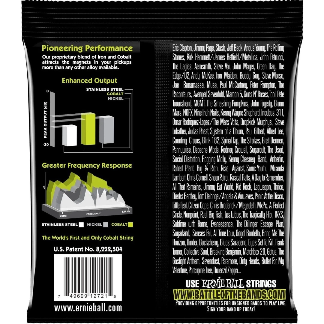 Струны для электрогитар Ernie Ball 2721 10-46