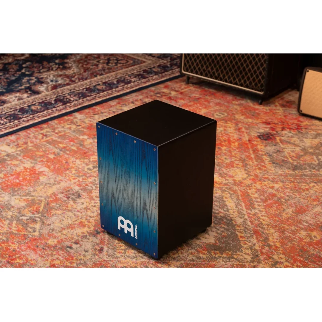 Кахон Meinl Headliner MCAJ100BK-PBF Pacific Blue Fade