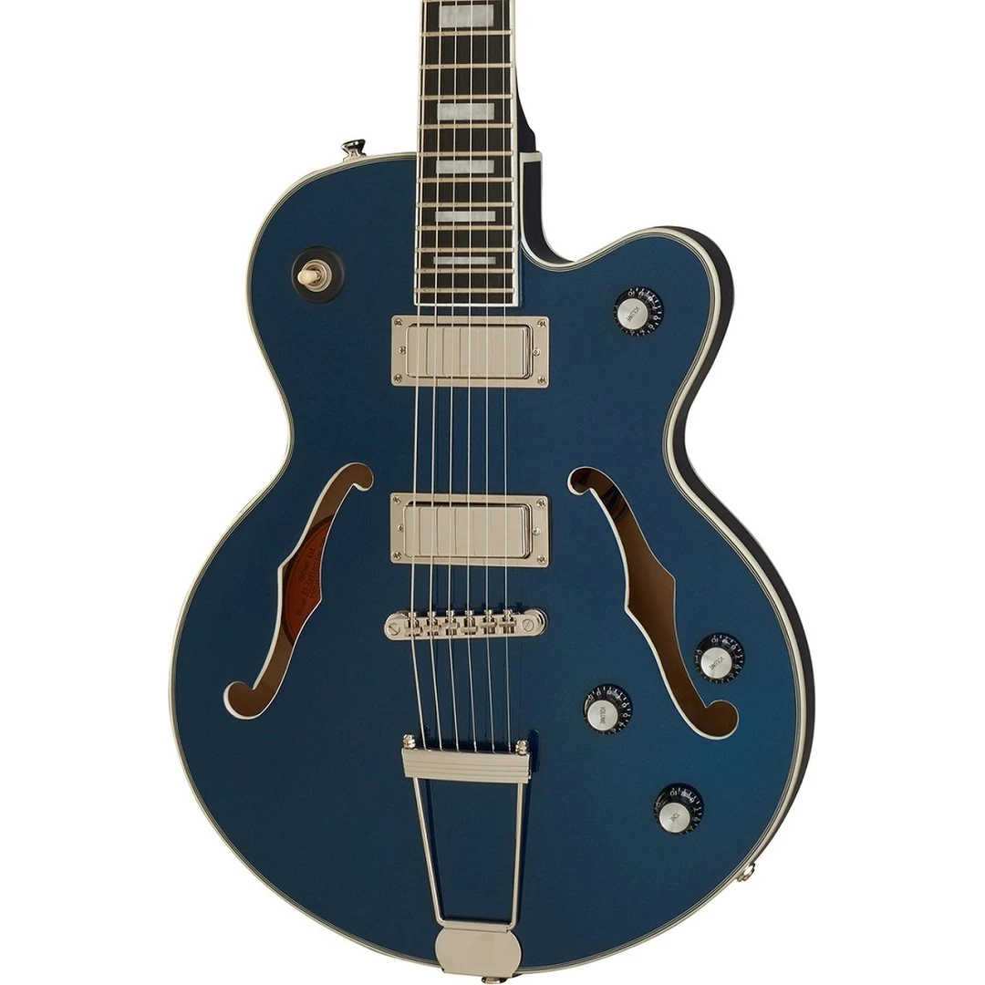 Полуакустическая гитара Epiphone Uptown Kat ES Sapphire Blue Metallic