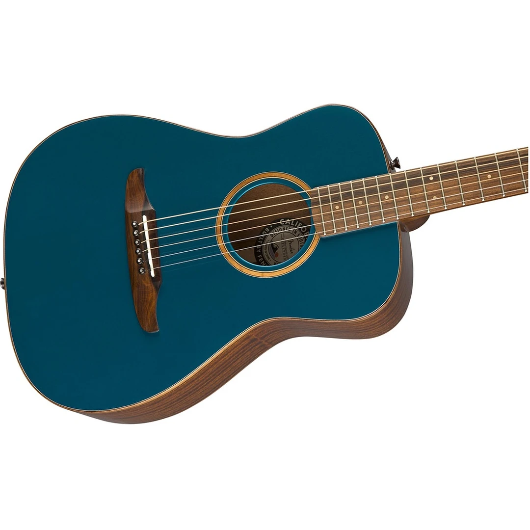 Электроакустическая гитара Fender Malibu Classic PF Cosmic Turquoise