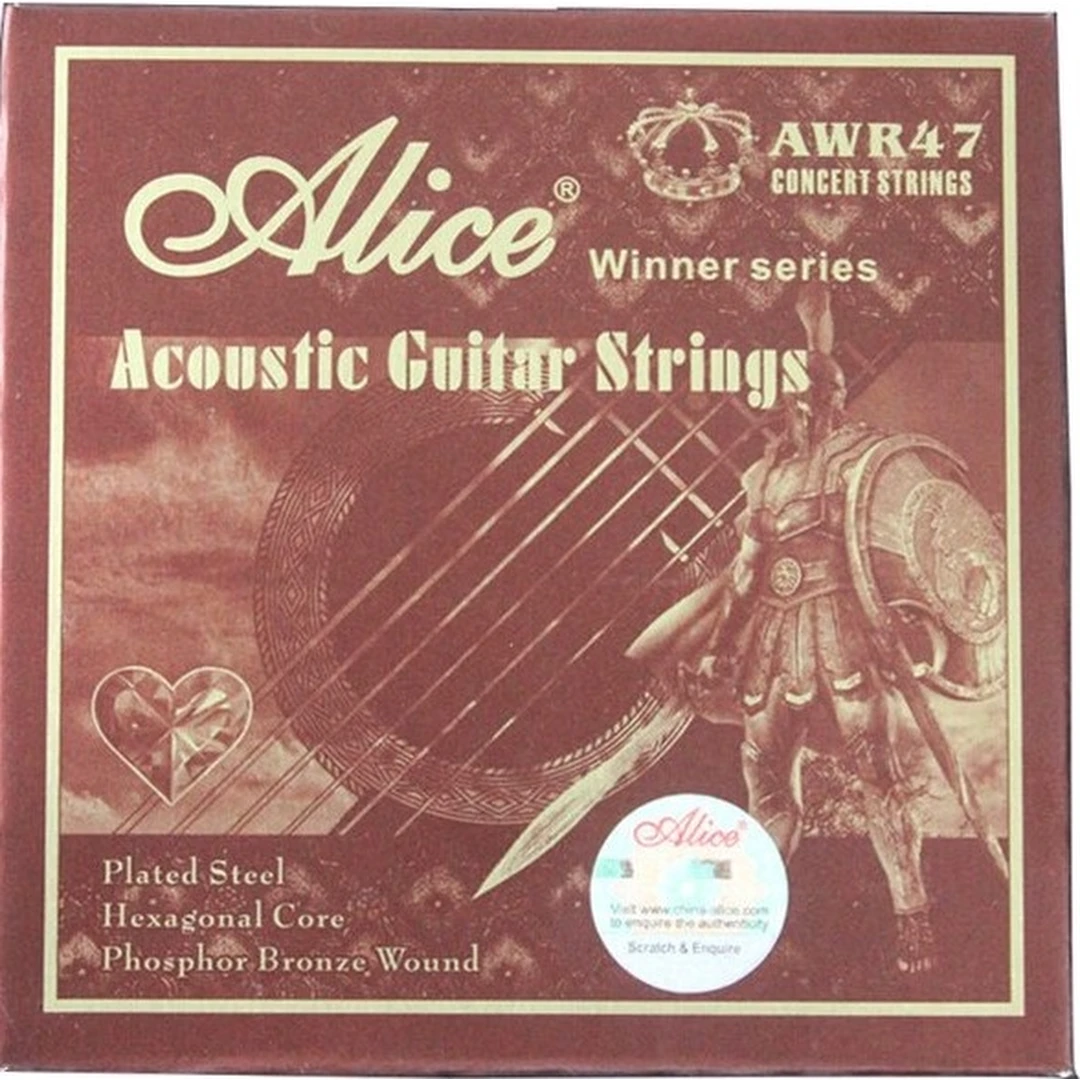 Струны для акустической гитары Alice AWR47-SL