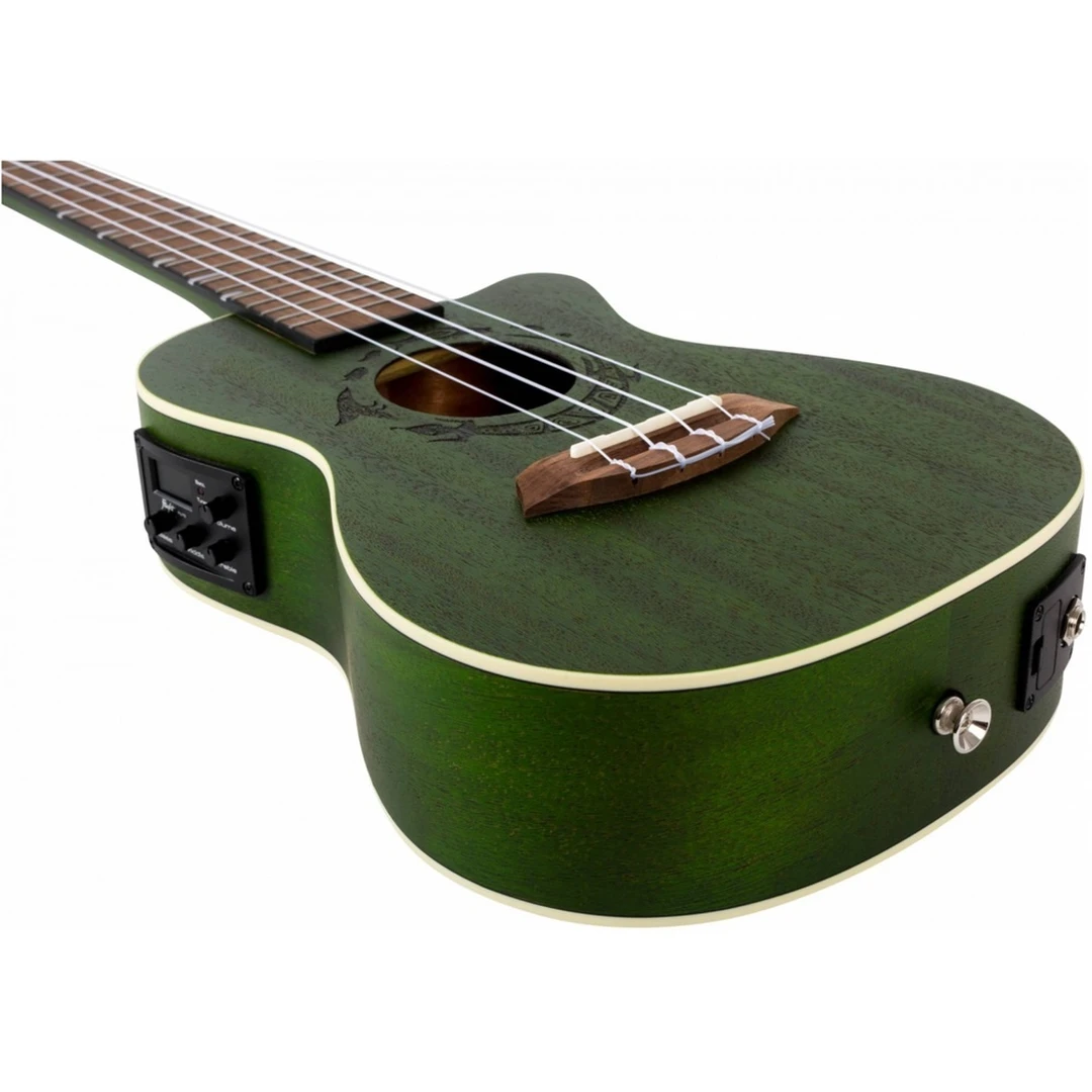 Укулеле Flight DUC 380 CEQ JADE