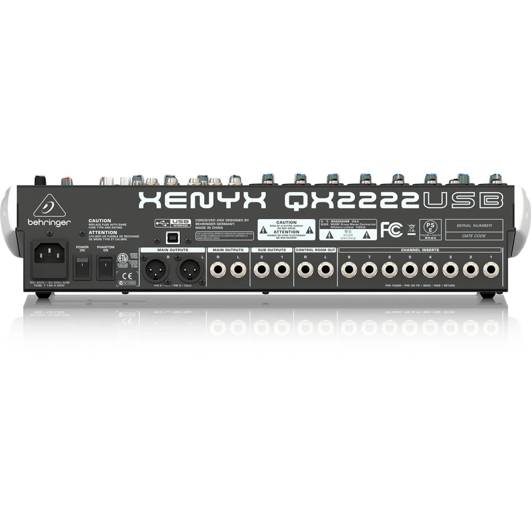 Микшерный пульт Behringer QX2222USB