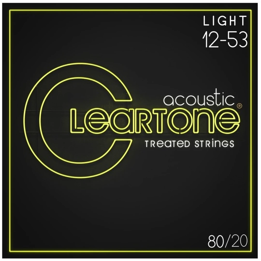 Струны для акустической гитары Cleartone 7612 80/20