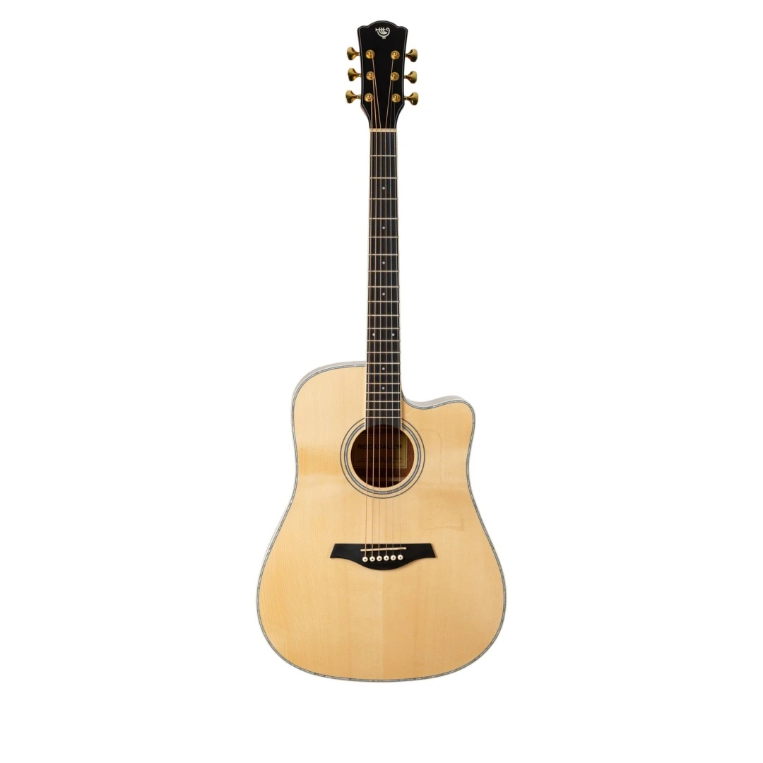 Акустическая гитара Rockdale Aurora D10 С NAT Solid
