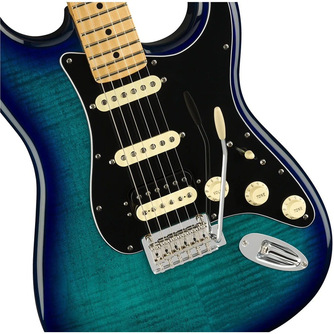 Электрогитара Fender Player Stratocaster HSS Plus Top MN Blue Burst